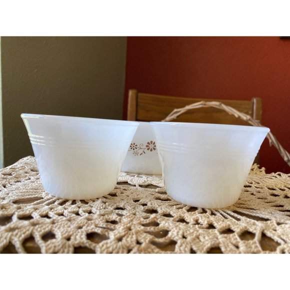 TERMOCRISA DYNAWARE SET - Square Casserole Baking Dish and 2 Custard Cups - Picture 9 of 9